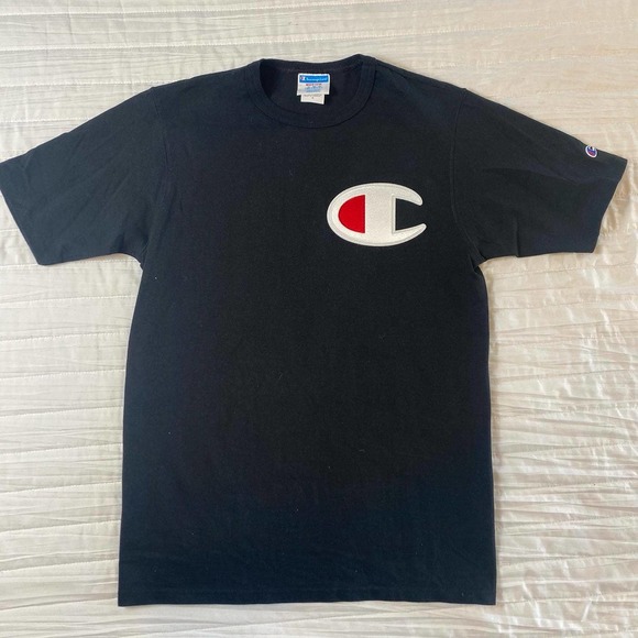 Champion Logo Tee Men's Medium - Picture 1 of 5
